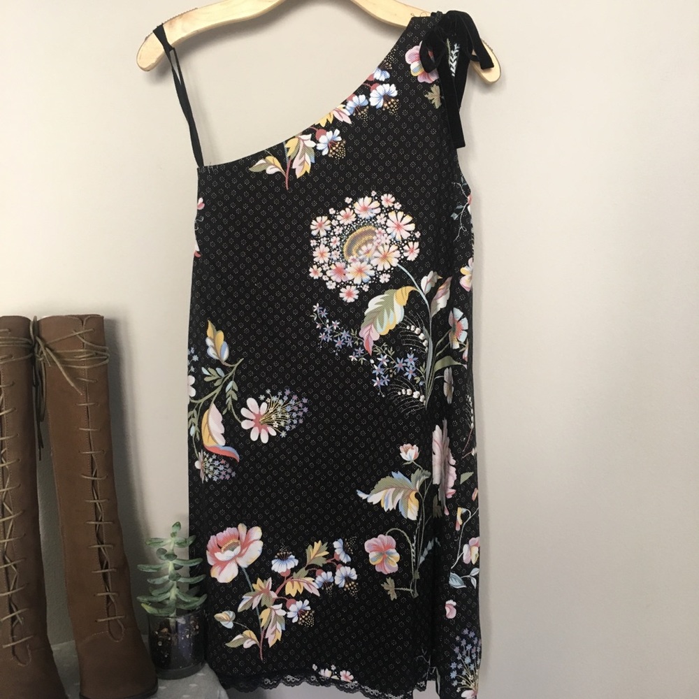 🆕 {Anthropologie} Ashbury One-Shoulder Dress 2P - Picture 7 of 8